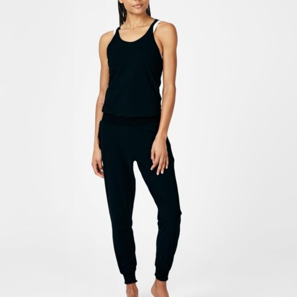 Sweaty Betty Beautify Jumpsuit (Beatle Blue)